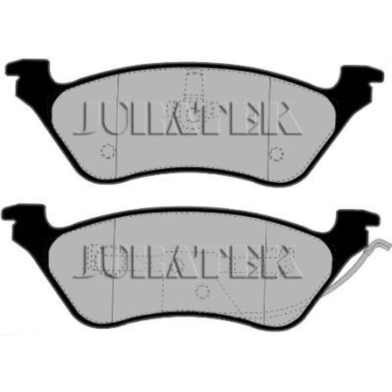 Juratek Rear Brake Pad Set JCP1475