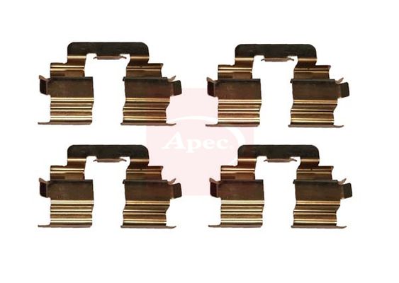 Apec Brake Pad Accessory Fitting Kit Front