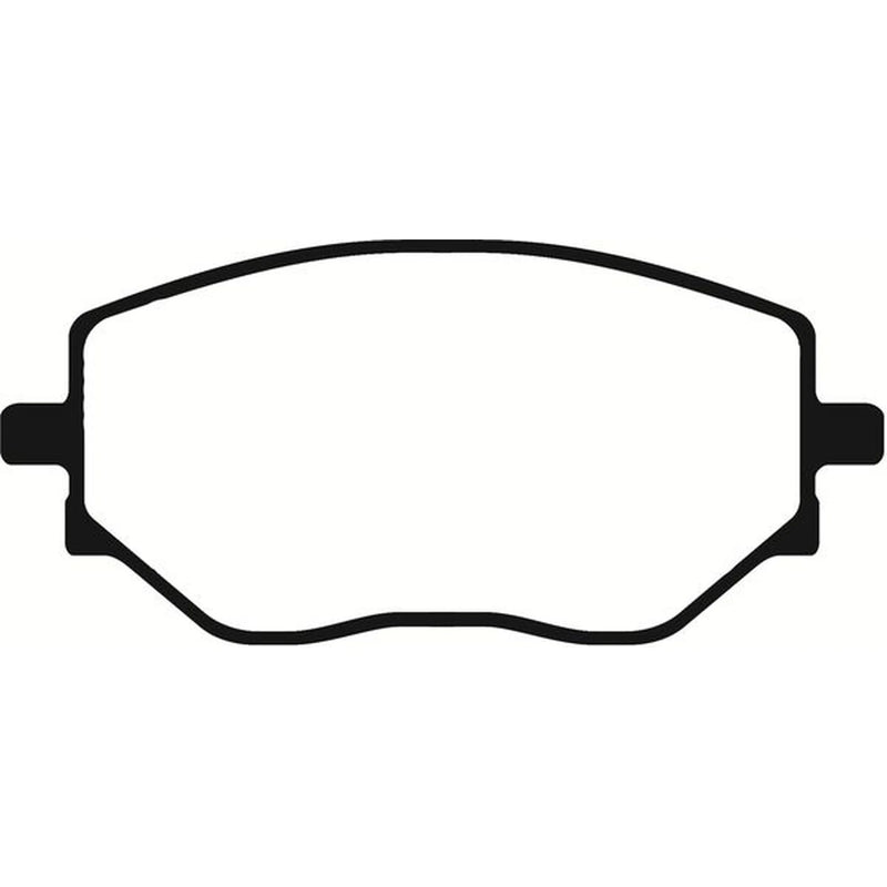 Abtex Front Brake Pad Set PLU4711