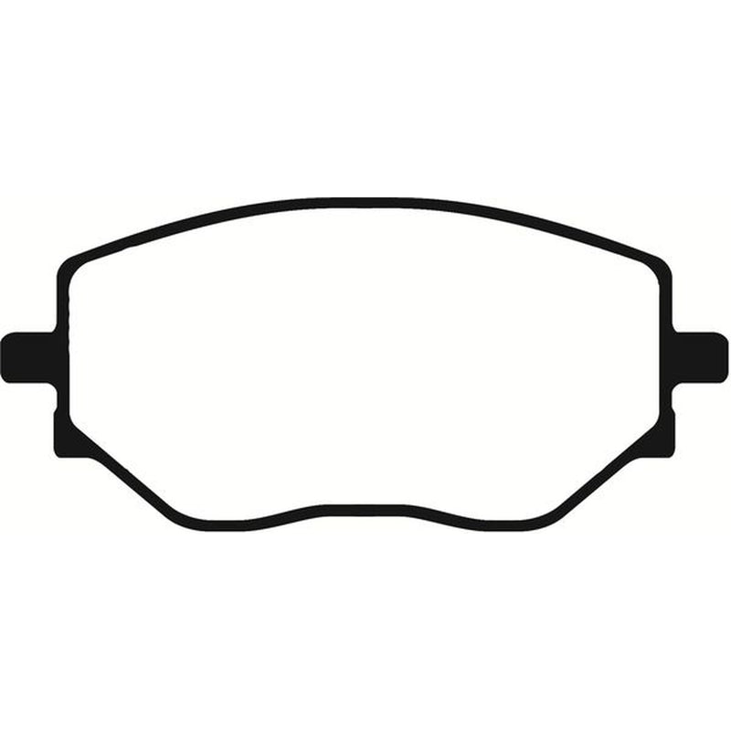 Abtex Front Brake Pad Set PLU4711