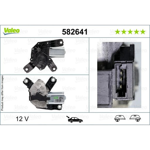 Valeo Front/Rear Wiper Motor Rear 582641