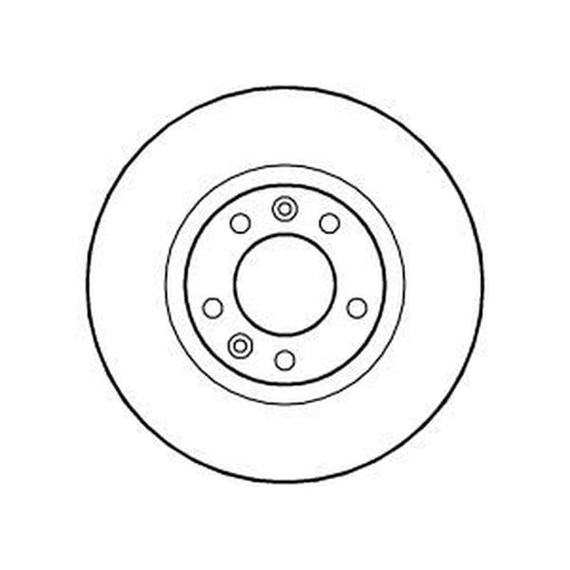 Abtex 2 x Vented Front Brake Discs BD1199V