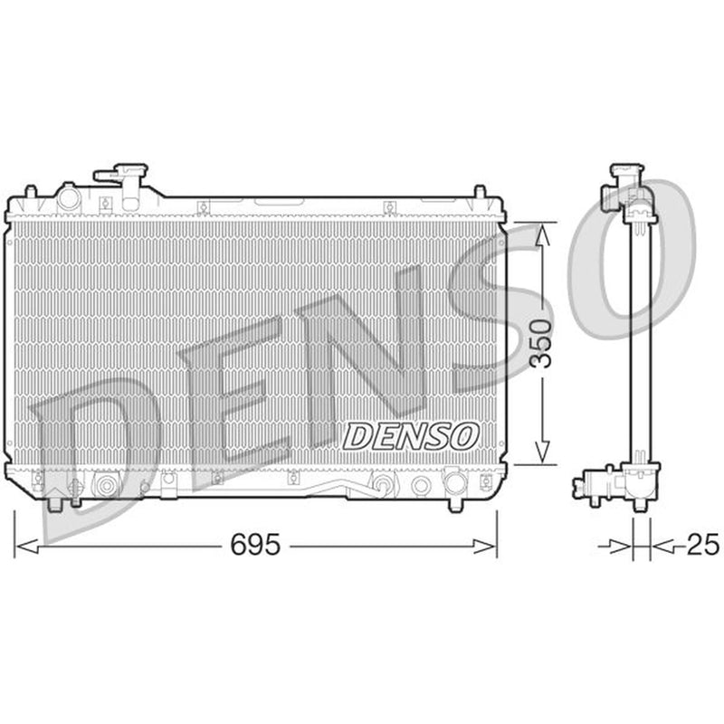 Denso Engine Radiator DRM50063