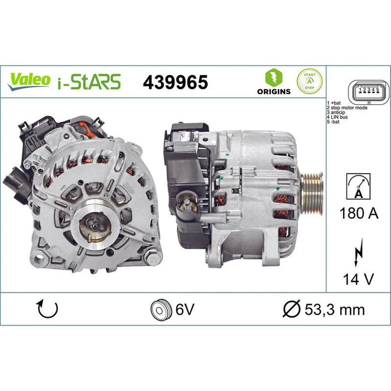 Valeo Istars Origins Psa Group 439965