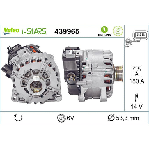 Valeo Istars Origins Psa Group 439965