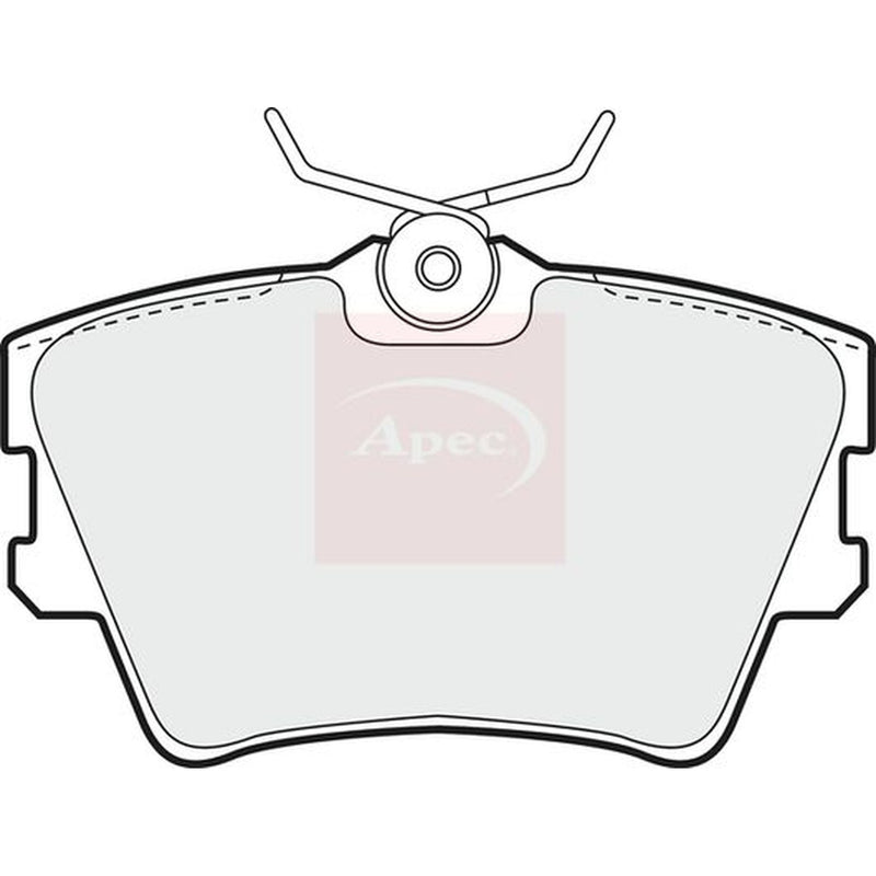 Apec Rear Brake Pad Set PAD905