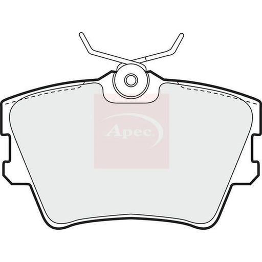 Apec Rear Brake Pad Set PAD905