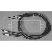 Borg & Beck Handbrake Cable Left Rear BKB3715