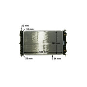 Mahle Engine Radiator CR 1425 000S