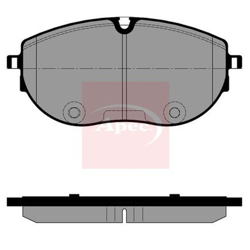 Apec Front Brake Pad Set PAD2543