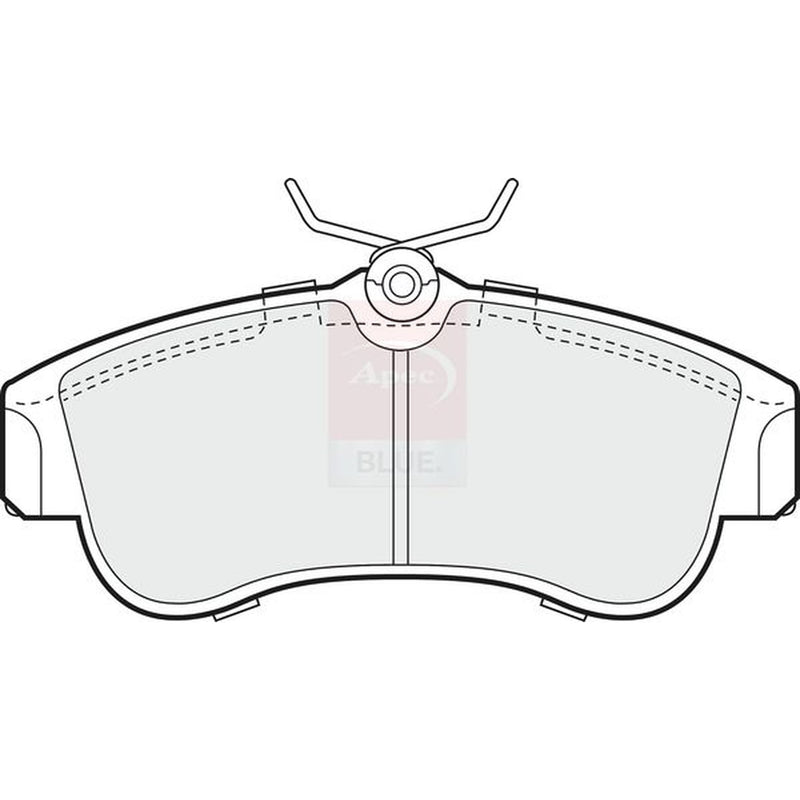 Apec Front Brake Pad Set PD3431