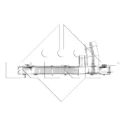NRF Intercooler (Charge Air Cooler) 30784
