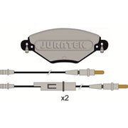 Juratek Front Brake Pad Set JCP1411