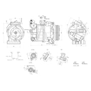 Hella Air Conditioning Compressor 8FK 366 200-251