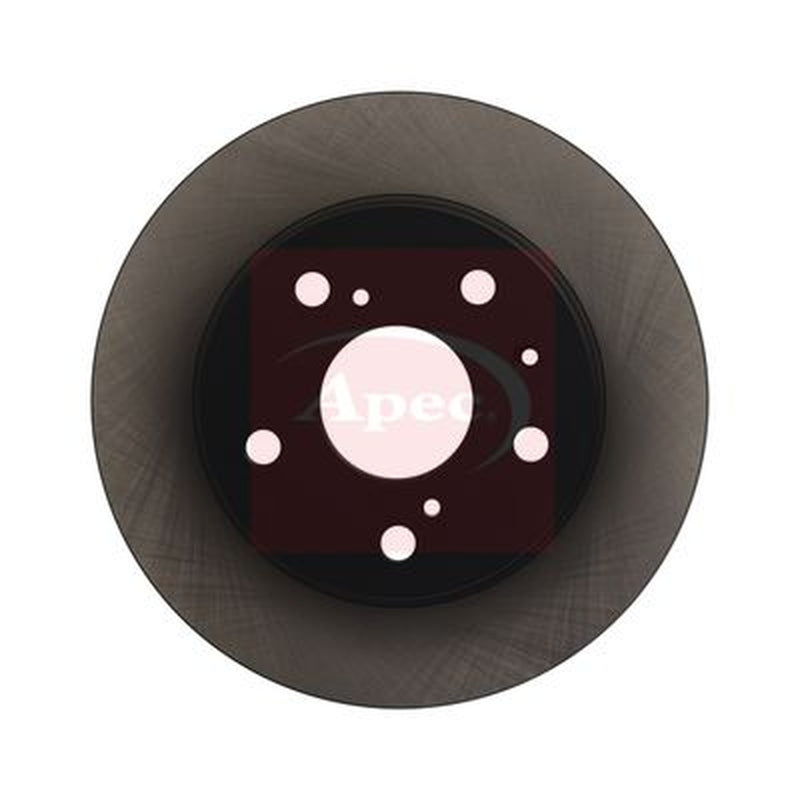 Apec 2 x Solid Rear Brake Discs DSK3088