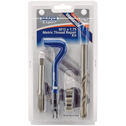 Draper Metric Thread Repair Kit, M12 x 1.75 21744 Draper  - Town Parts