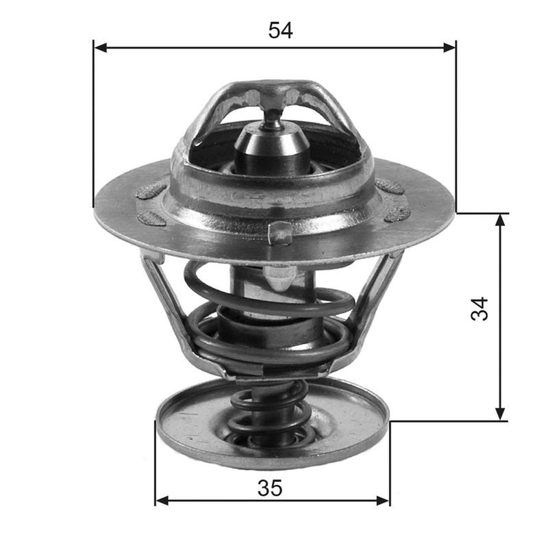 Gates Thermostat,Coolant TH11383G1