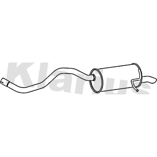 Klarius Box With Tail Pipe Rear RN1003Q