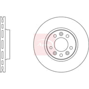 Apec 2 x Vented Front Brake Discs DSK2610