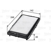 Valeo Engine Air Filter 585261