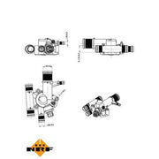 NRF Thermostat,Coolant 725059