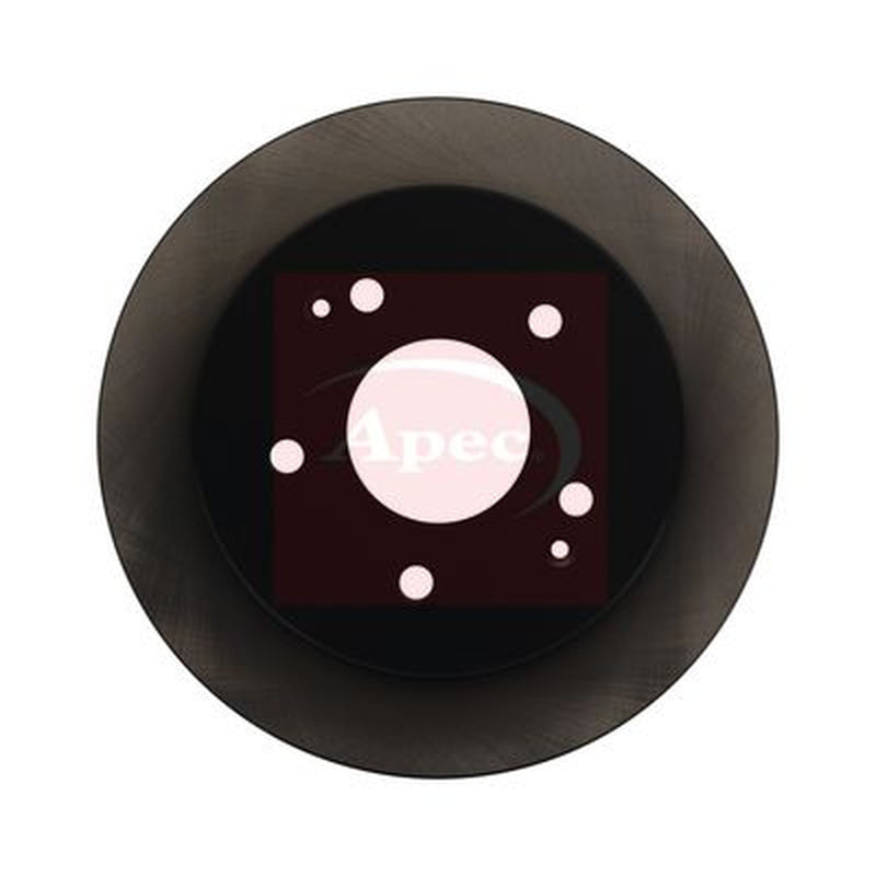 Apec 2 x Solid Rear Brake Discs DSK2995