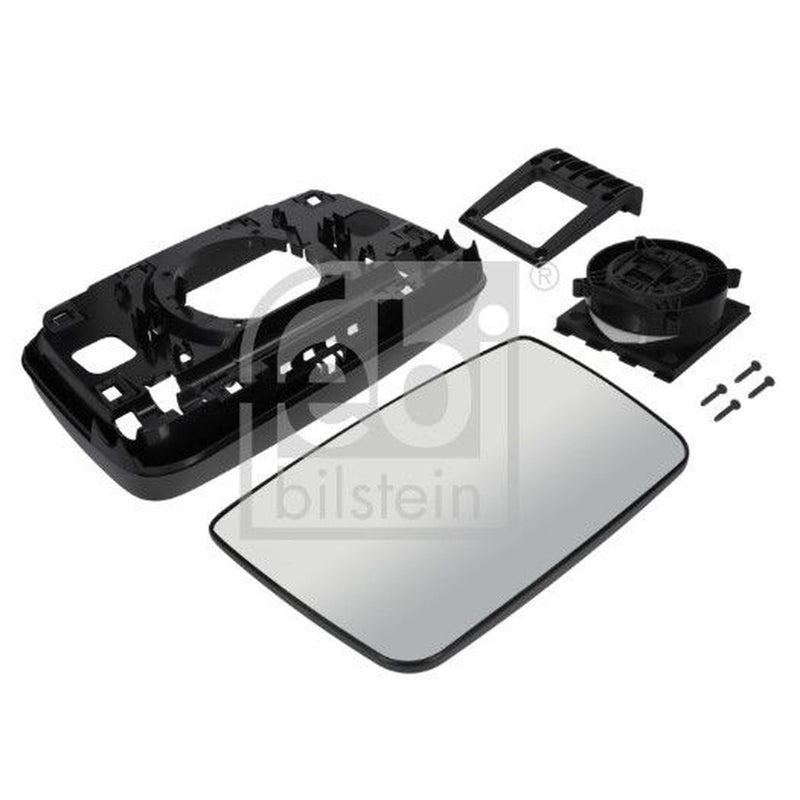 Febi Driver Cab Exterior Mirror Wide 101mm Thick 1004124