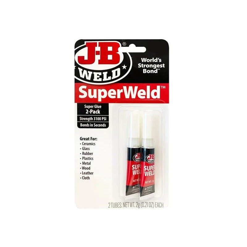 J-B Weld SuperWeld™ 2g Twin Pack - 33102UK