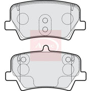 Apec Rear Brake Pad Set PAD2251