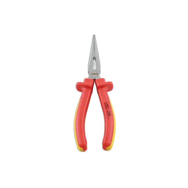 Laser Tools Insulated Long Nose Pliers 150-200mm