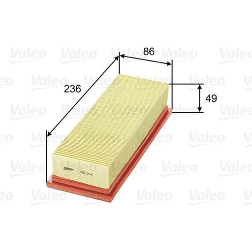 Valeo Engine Air Filter 585254