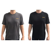 STANLEY® Clothing T-Shirt Twin Pack Grey & Black - XXL - STW40026-123