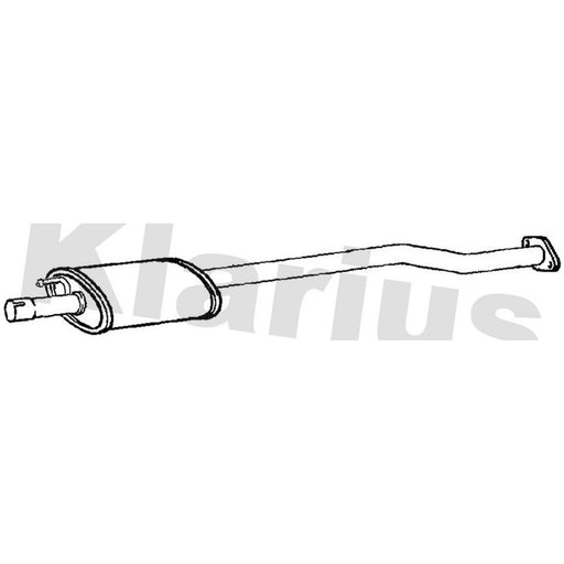 Klarius Exhaust Pipe OD KA193G