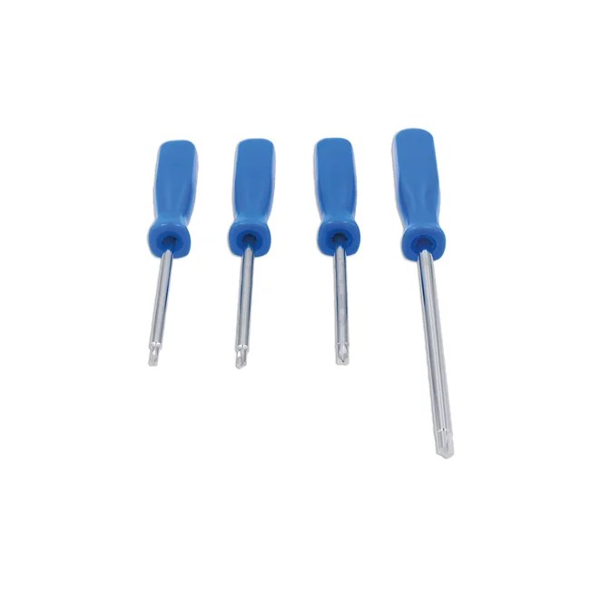 Laser Tools Clutch Head Screwdriver Set 4pc - PL