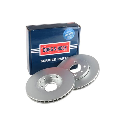 Borg & Beck 2 x Vented Front Brake Discs BBD5236