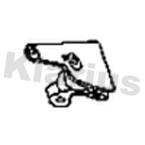 Klarius Exhaust System Mount Rubber 420574