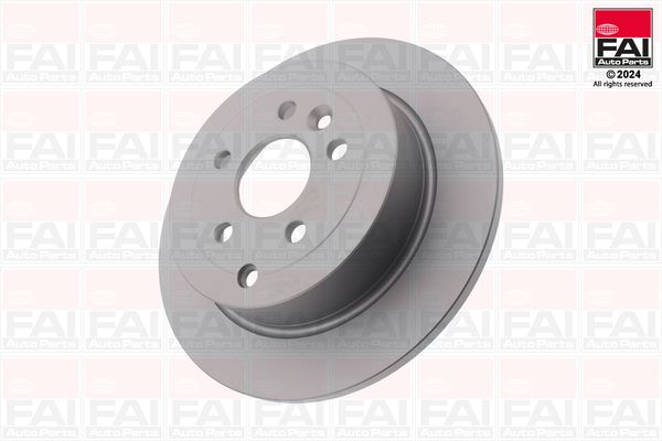 FAI 2 x Brake Disc Set Solid