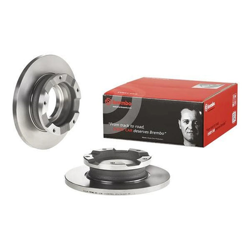Brembo 2 x Solid Rear Brake Discs 08.A730.10