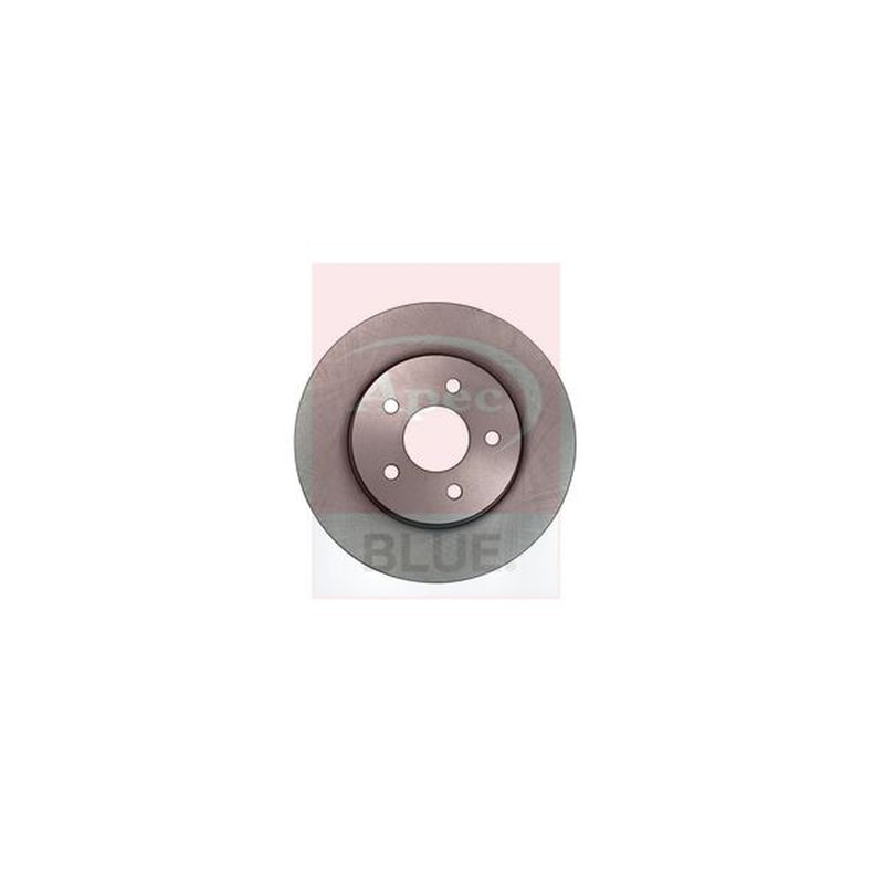 Apec 2 x Solid Rear Brake Discs SDK6026