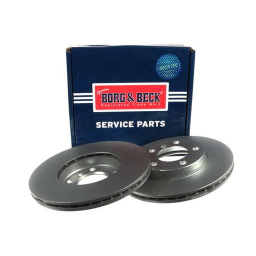 Borg & Beck 2 x Vented Front Brake Discs BBD5337