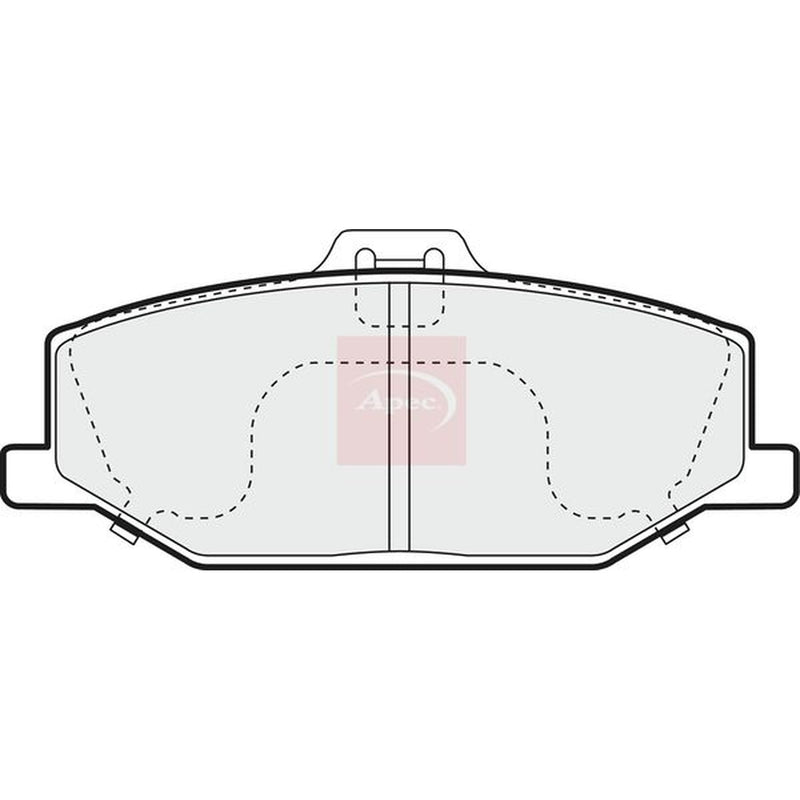 Apec Front Brake Pad Set PAD1123