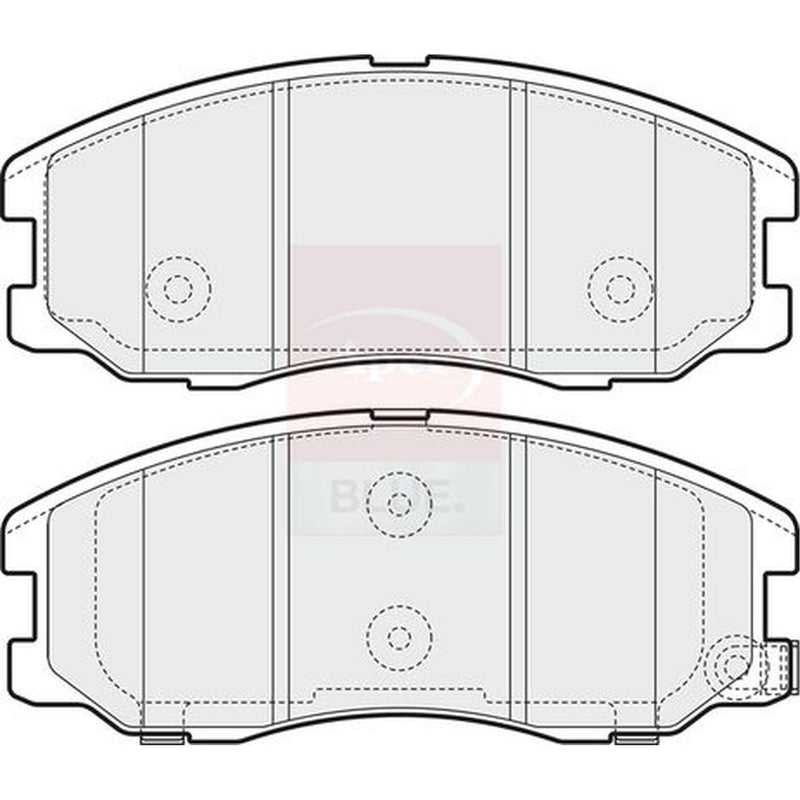 Apec Front Brake Pad Set PD3226