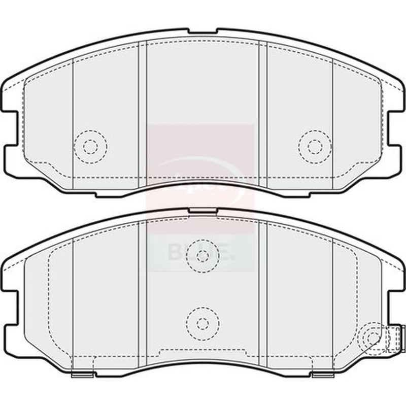 Apec Front Brake Pad Set PD3226