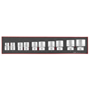 Teng Tools Socket Set 3/4" Drive 10 Pieces FOAMX4