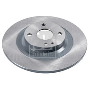 Febi 2 x Solid Rear Brake Discs 170727