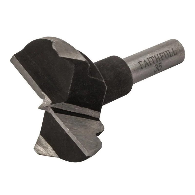 Faithfull HCS Hinge Boring Bit x 60mm 26-35mm