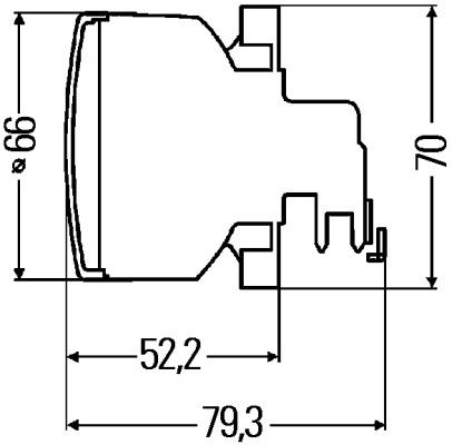 Hella 2BA 009 001-001 Direction Indicator