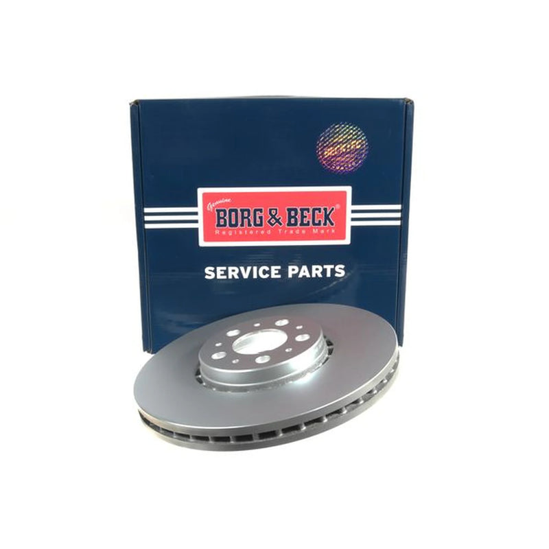 Borg & Beck 2 x Vented Front Brake Discs BBD6157S