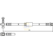 NAPA Brake Hydraulic Hose Line Front NBH1003