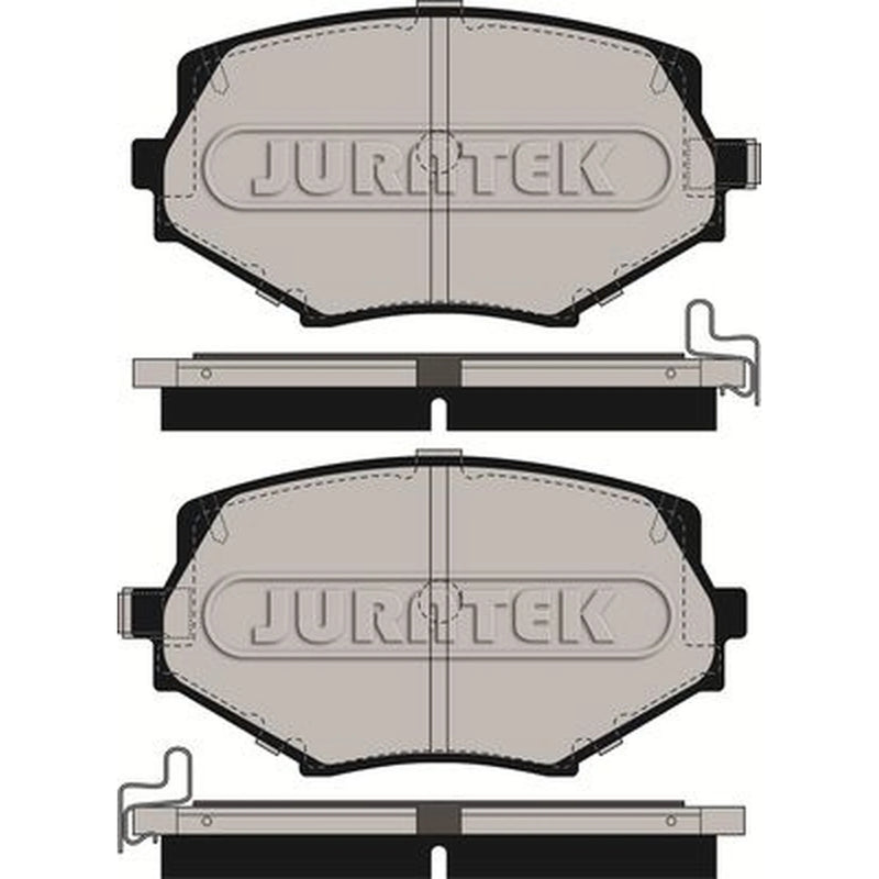 Juratek Front Brake Pad Set JCP1011